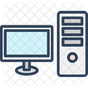 Computer Desktop Computer Desktop Pc Icon