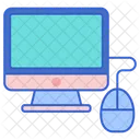 Computer Online Display Icon
