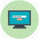 Computer Password Security Icon