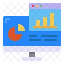 Computer Website Graph Icon