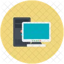 Computer Desktop Microcomputer Icon