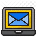 Computer Laptop Mail Icon