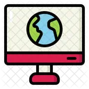 Computer Earth Monitor Icon