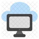 Computer Monitor Online Icon