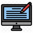 Computer Article Blog Icon