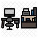 Computer Room Home Icon