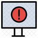 Computer Error Warning Icon