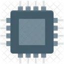 Computer Chip Memory Icon