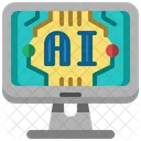 Computer Ai Gadget Icon