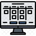 Computer Monitor Task Icon