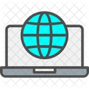 Computer Global Laptop Icon