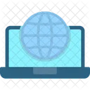 Computer Global Laptop Icon