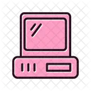 Computer Hardware Retro Icon
