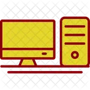 Computer Desktop Display Icon