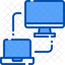 Computer Data Transfer Icon