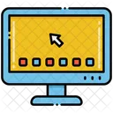 Computer Displayscreen Monitor Icon