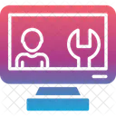 Computer Desktop Display Icon