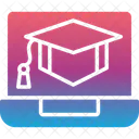 Computer Education Learning Icon