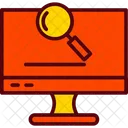 Computer Lcd Magnifier Icon