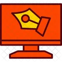 Computer Desktop Display Icon