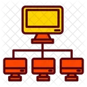 Computer Connect Link Icon