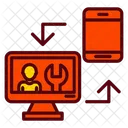 Computer Connection Data Icon