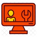 Computer Desktop Display Icon