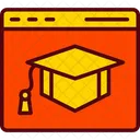 Computer Education Elearning Icon