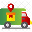 Computer Delivery Logistics Icon