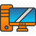 Computer Desktop Display Icon