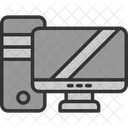 Computer Desktop Display Icon