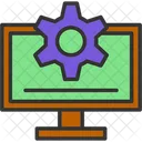 Computer Desktop Display Icon