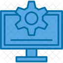 Computer Desktop Display Icon