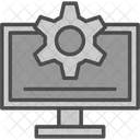 Computer Desktop Display Icon