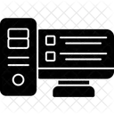 Computer Desktop Display Icon