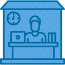 Computer Desk Home Icon