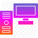 Computer Desktop Display Icon
