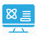 Computer Science Screen Icon