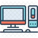 Computer Monitor Multimedia Icon