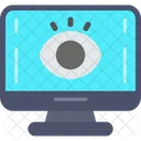 Computer Eye Monitor Icon