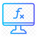 Computer Monitor Function Icon