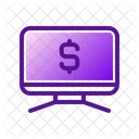 Computer Business Finance Icon