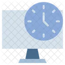 Computer Clock Time Icon