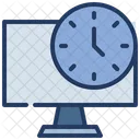 Computer Clock Time Icon