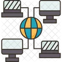 Computer Network Share Icon