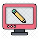 Computer Editing Tool Icon
