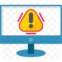 Computer Alert  Icon