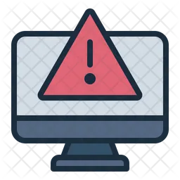 Computer Alert  Icon