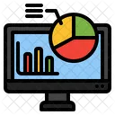 Computer analytics  Icon