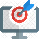 Computer And Bow Online Target Target Icon
